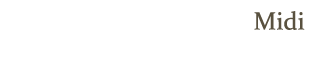 Logo Pépinière Horticole du Midi, couleur blanche et marron